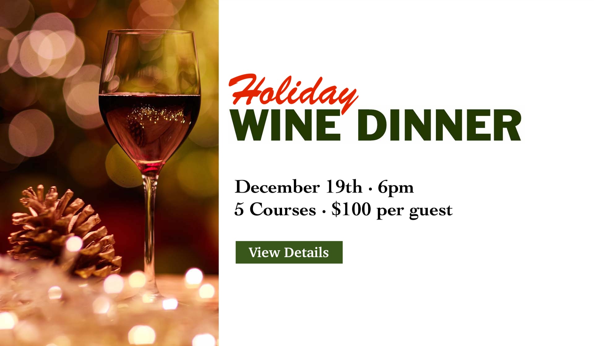 View Villaggio's upcoming wine dinner